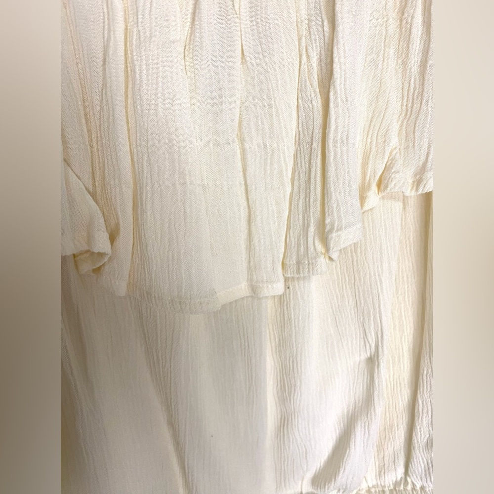 Express Ruffled Tube Top NWT - Picture 3 of 4
